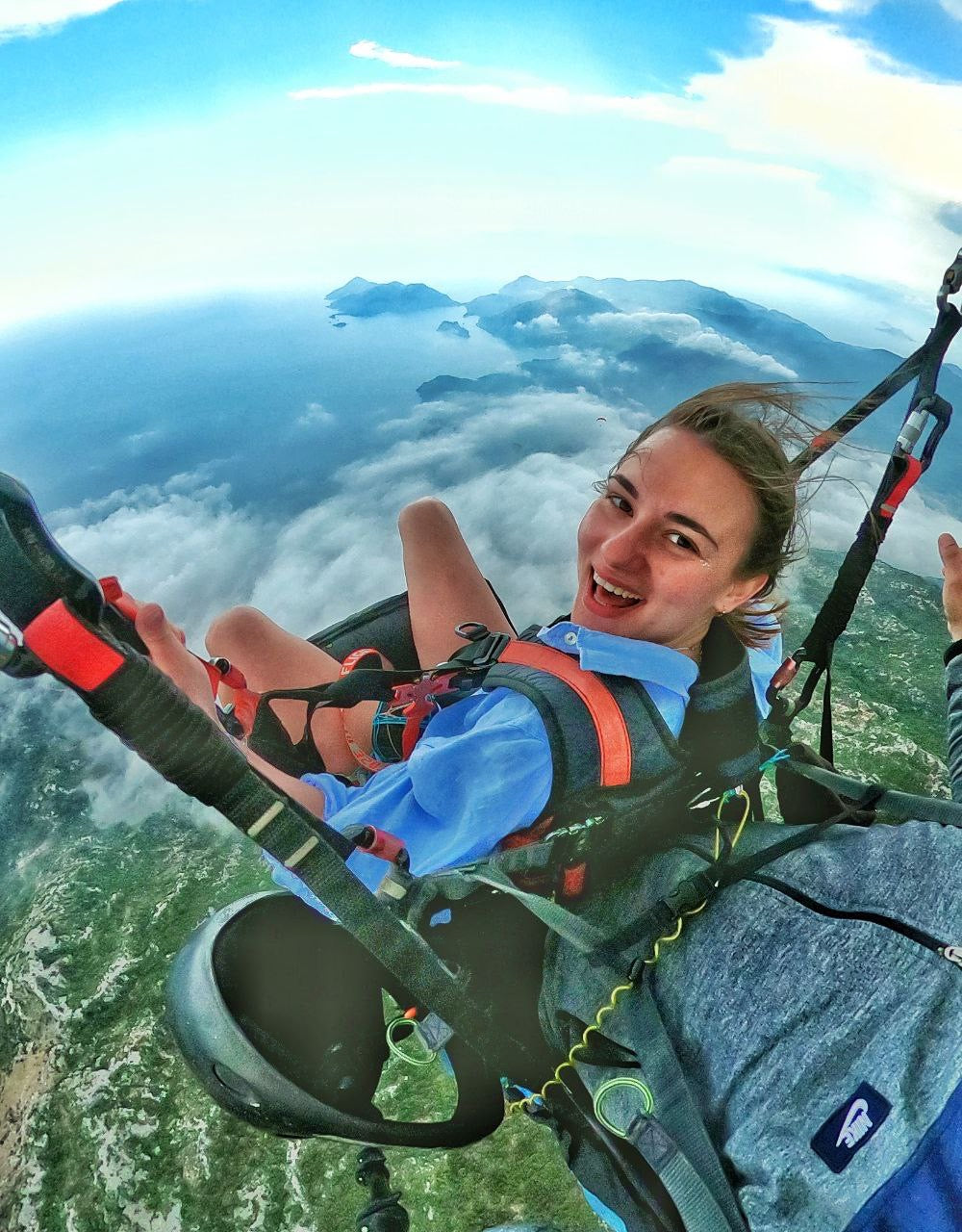 Tandem Paragliding from Ovacık – Pickup Included
