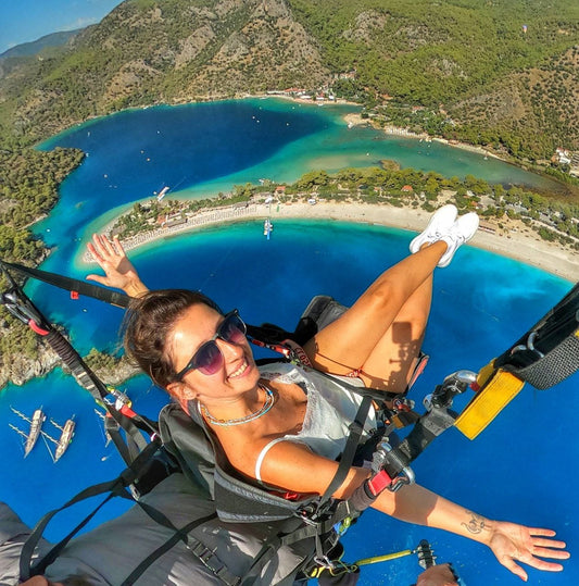 Tandem Paragliding from Ovacık – Pickup Included